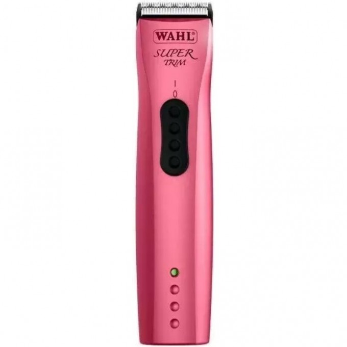 Профессиональный аккумуляторный триммер для животных WAHL Super Trim розовый 1592-0480
